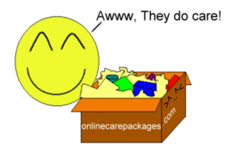 OnlineCarePackages.com Logo